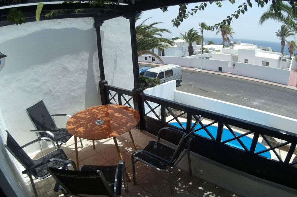 Balkon Ferienhaus Lanzarote