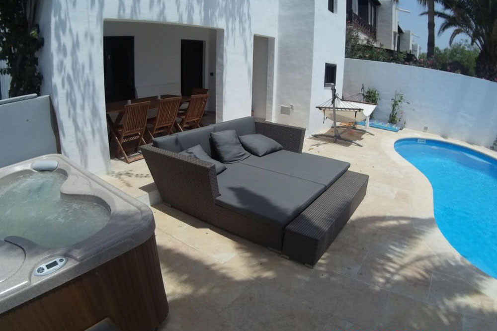 Pool Ferienhaus Lanzarote