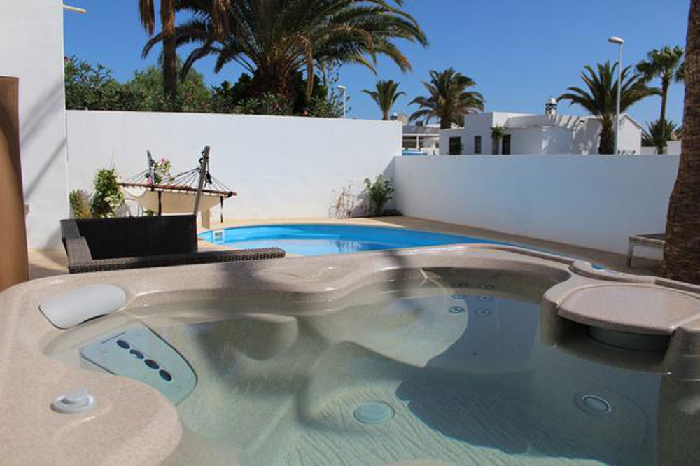 Pool Ferienhaus Lanzarote