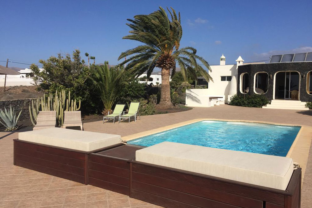 Außenbereich Villa Lanzarote